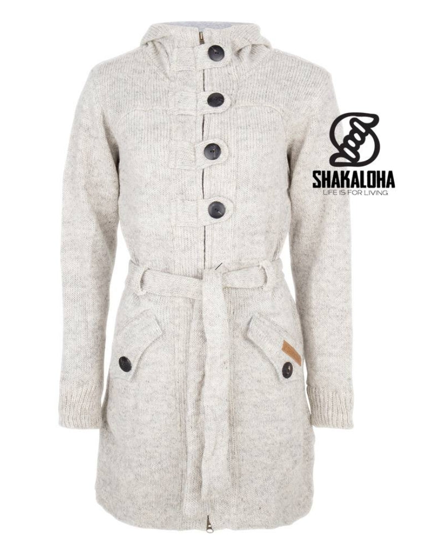 Ladies Long Woollen Cardigan