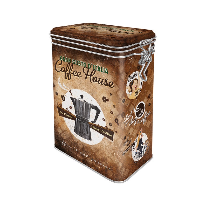 Coffee House Food Storage Container