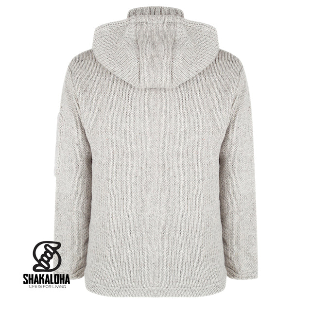 Warm & Stylish Woollen Jacket with Kangaroo Pockets
