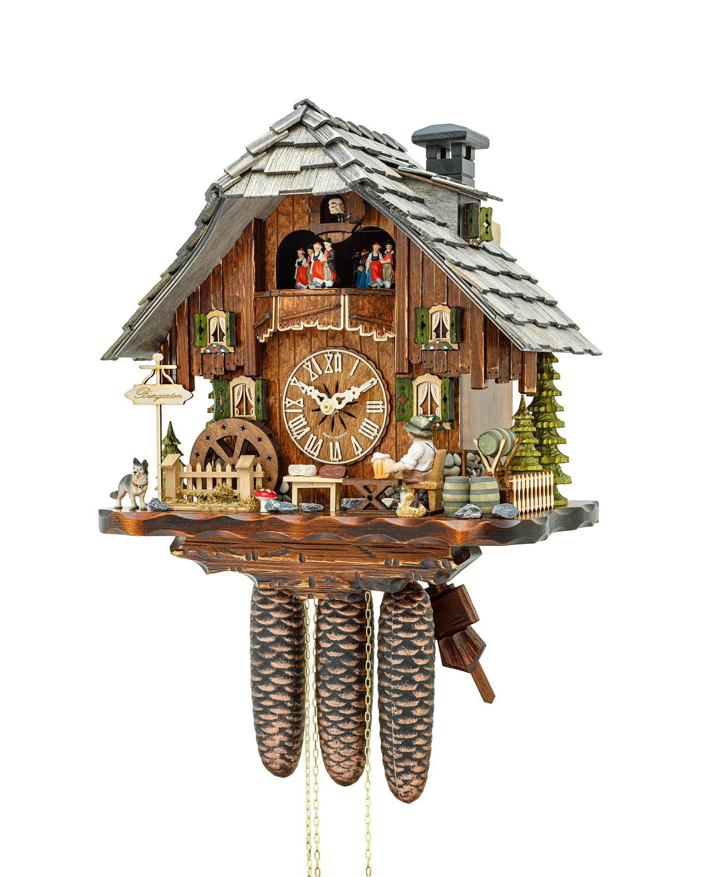 Black Forest Cuckoo Clock - Chalet Beer Garden
