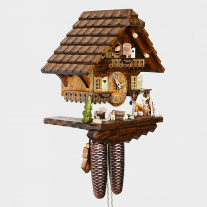 Black Forest Cuckoo Clock - Chalet Style - Woodchopper