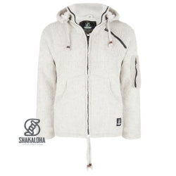 Warm & Stylish Woollen Jacket with Kangaroo Pockets