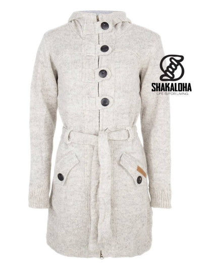 Ladies Long Woollen Cardigan