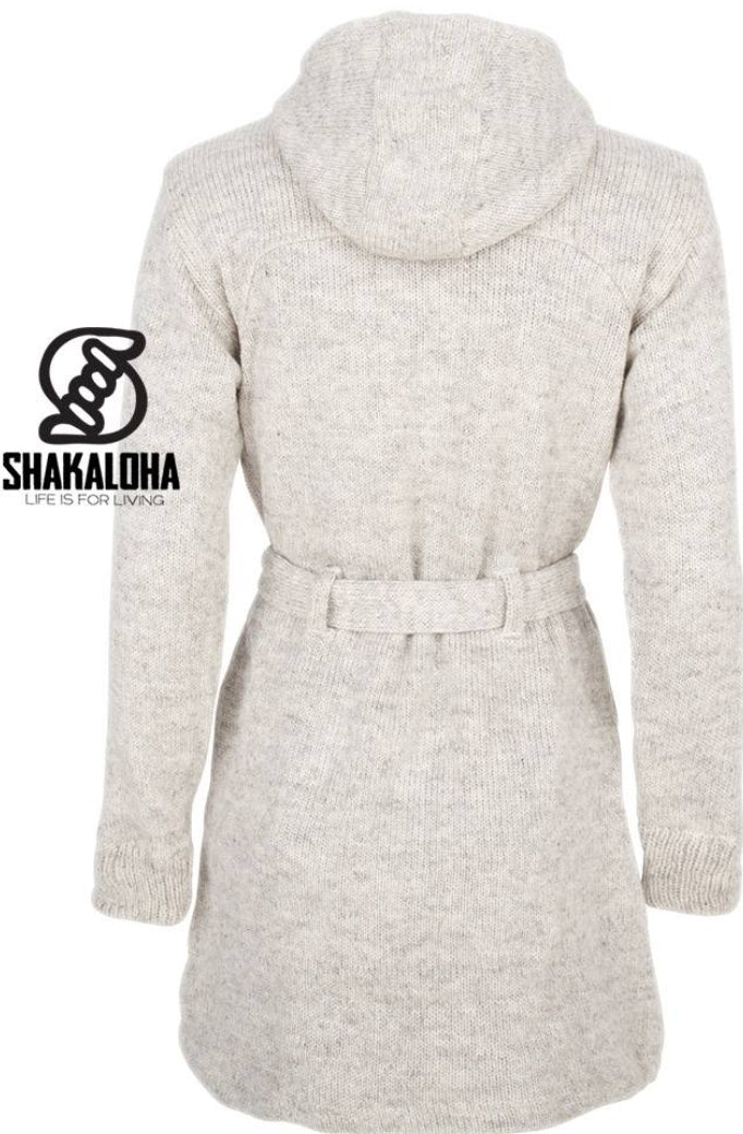 Ladies Long Woollen Cardigan