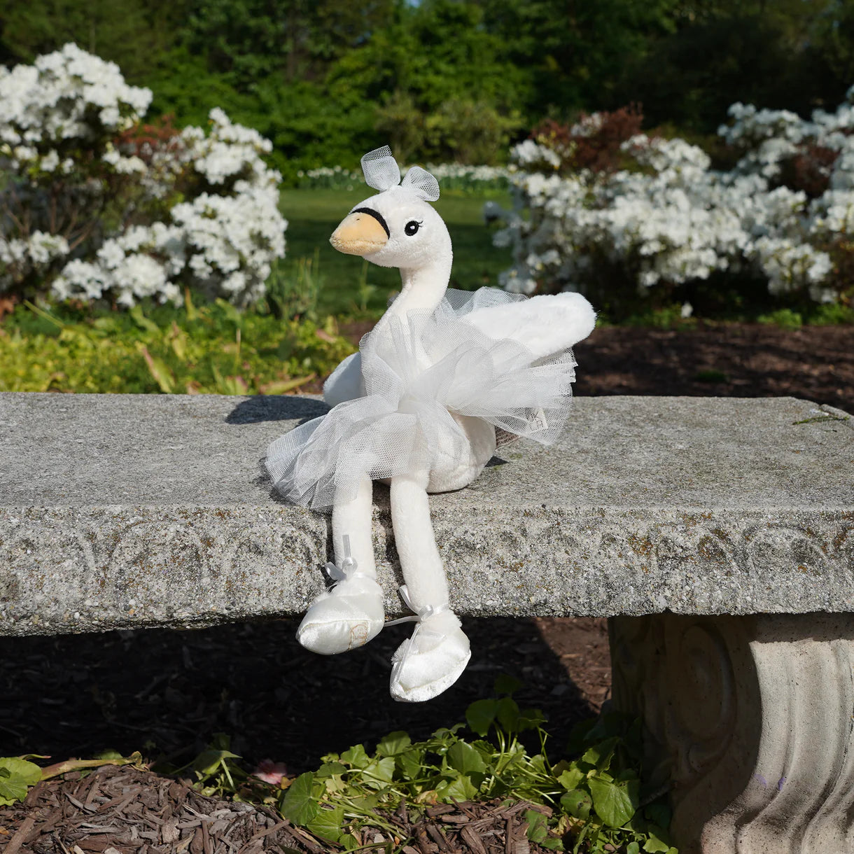 White Odette The Swan Ballerina Soft Toy