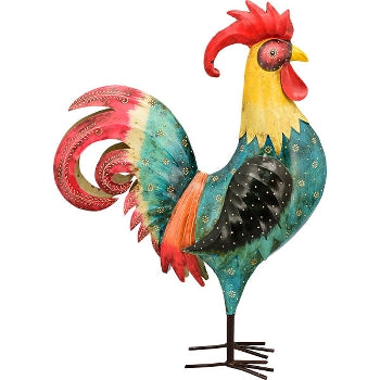 Colourful Metal Rooster