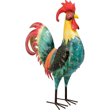 Colourful Metal Rooster