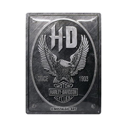 Harley-Davidson-Metal Eagle Wall Art