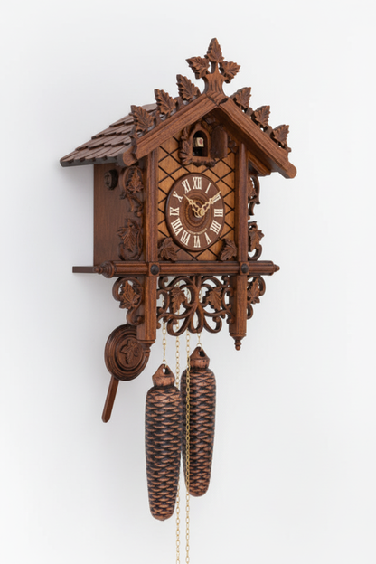 Black Forest Cuckoo Clock - Opposite Side View