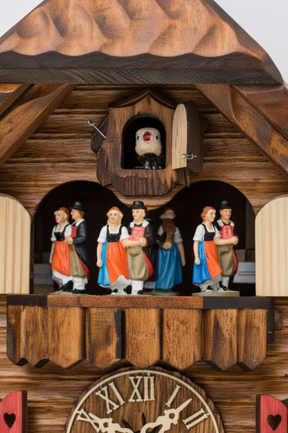 Black Forest Cuckoo Clock - Cuckoo Bird Close-up