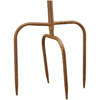 Metal Owl Rocker Sculpture