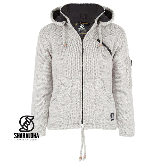 Warm & Stylish Woollen Jacket with Kangaroo Pockets