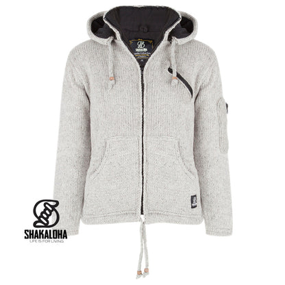 Warm & Stylish Woollen Jacket with Kangaroo Pockets