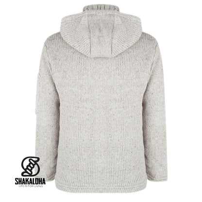 Warm & Stylish Woollen Jacket with Kangaroo Pockets
