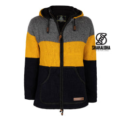 Men's Tricolore Woollen Jacket with Windstopper Lining