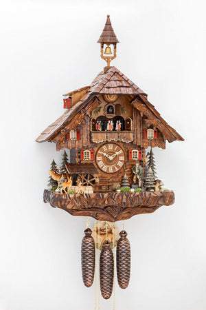 Black Forest Cuckoo Clock - Chalet Style - Musical Grande *** - Cuckoos Nest