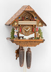 Black Forest Cuckoo Clock - Musician & Edelweiss - Cuckoos Nest